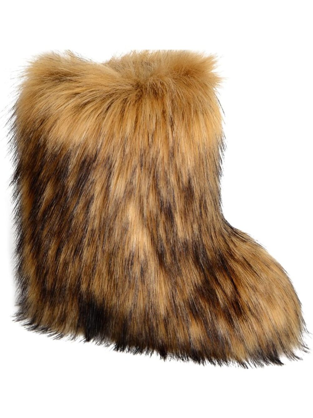 Cozy Winter Knee High Snow Boots for Women | Furry Flat Heel Faux Fur Footwear